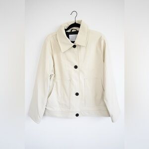 NVLT Trucker Jacket Vegan Leather NWT